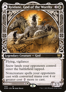 {R} Reidane, God of the Worthy // Valkmira, Protector's Shield (Showcase) [Kaldheim][KHM 300]