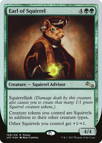 {R} Earl of Squirrel (Draft Weekend) [Unstable Promos][PA UST 108]