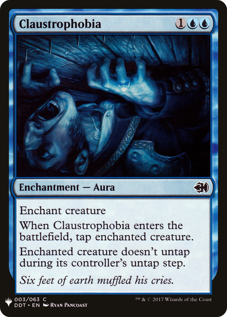 {C} Claustrophobia [Mystery Booster][LS DDT 003]