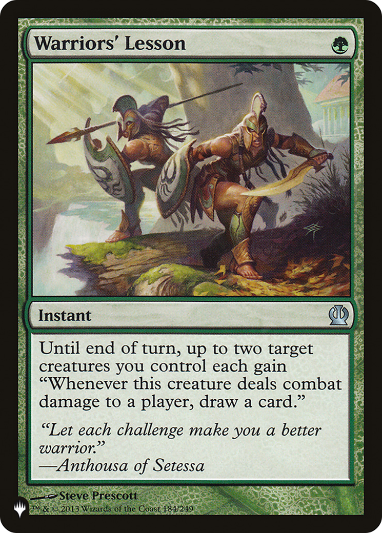 Warriors' Lesson [LIST THS-184]