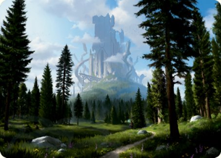 {A} Forest (278) Art Card [Dungeons & Dragons: Adventures in the Forgotten Realms Art Series][AAFR 061]