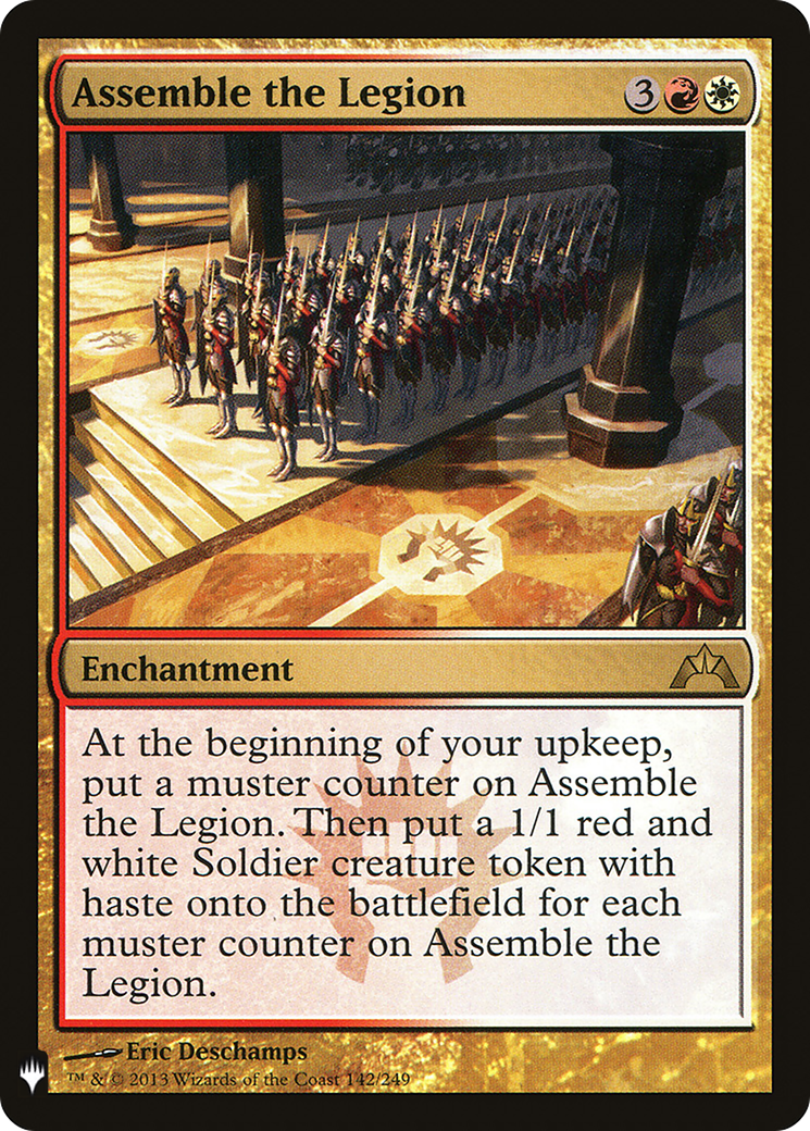 {R} Assemble the Legion [Mystery Booster][LS GTC 142]