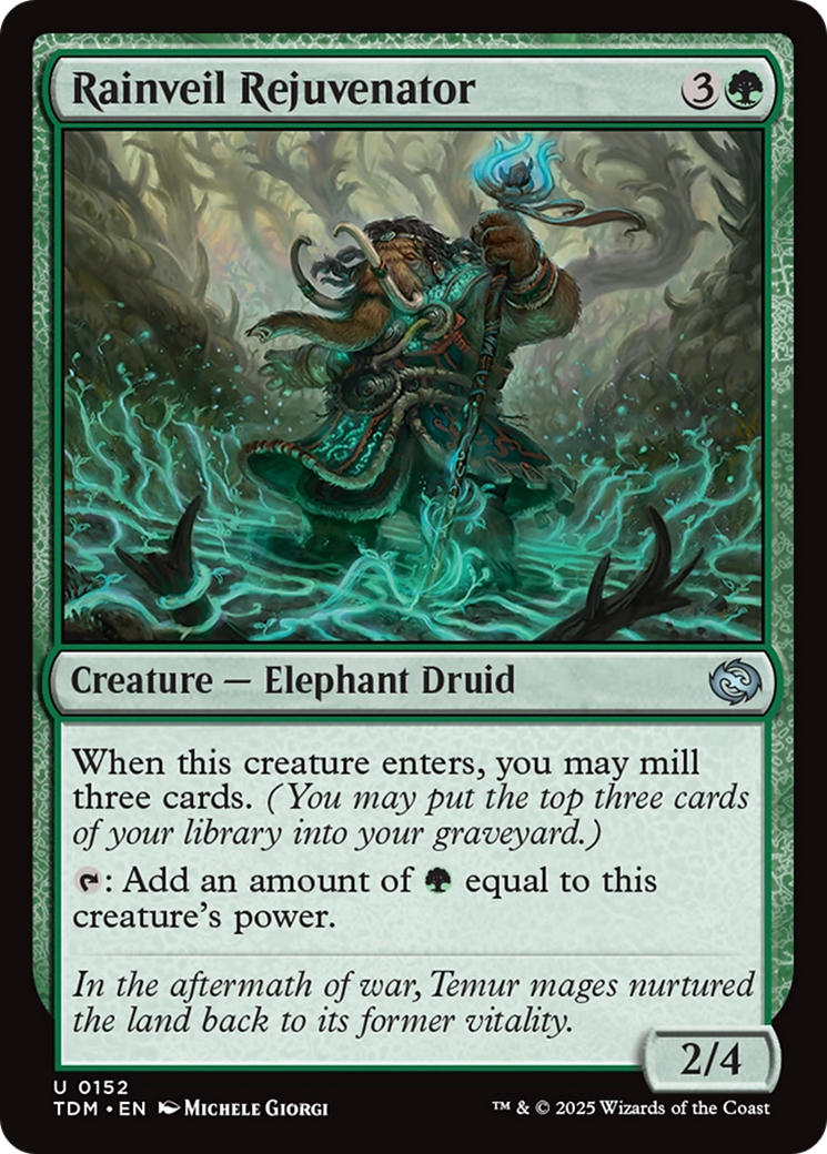 {@C} Rainveil Rejuvenator [Tarkir: Dragonstorm][TDM 152]
