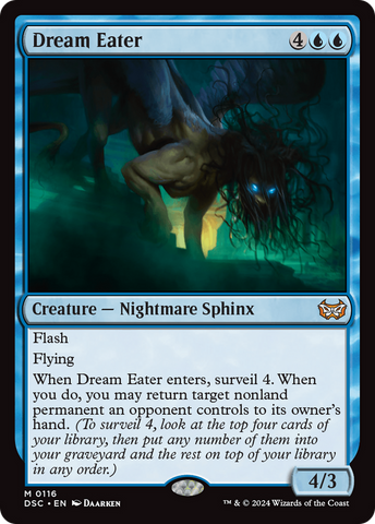 {R} Dream Eater [Duskmourn: House of Horror Commander][DSC 116]