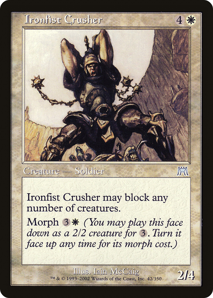 {C} Ironfist Crusher [Onslaught][ONS 042]