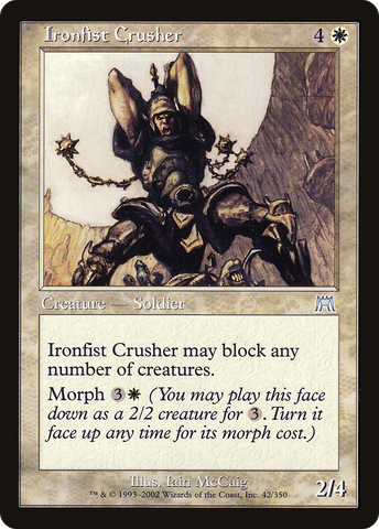 {C} Ironfist Crusher [Onslaught][ONS 042]