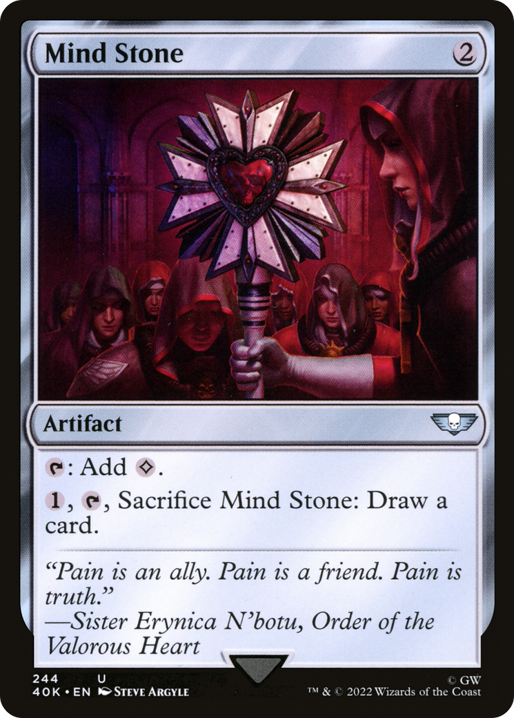 {C} Mind Stone (244) [Universes Beyond: Warhammer 40,000][40K 244]