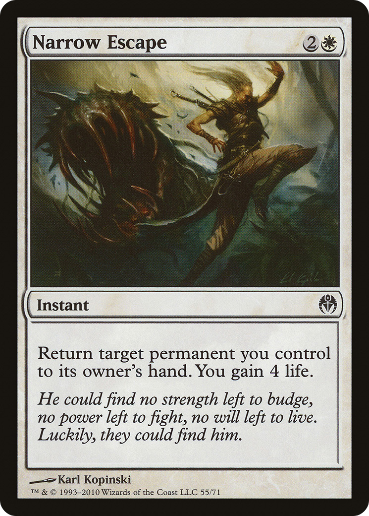 {C} Narrow Escape [Duel Decks: Phyrexia vs. the Coalition][DDE 055]