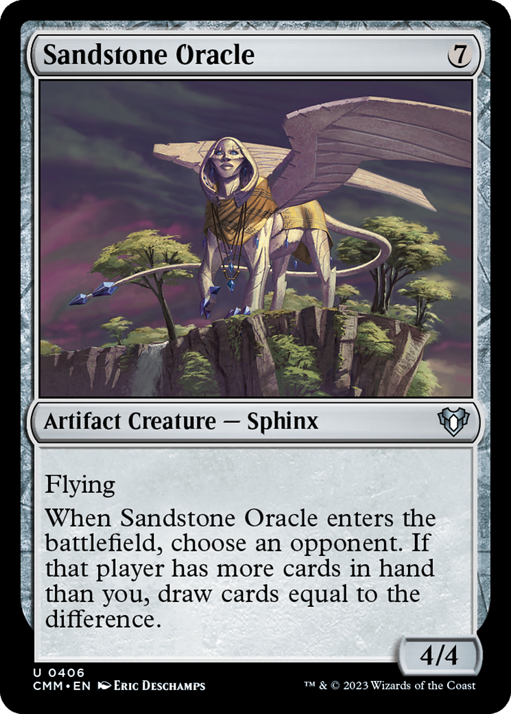 {C} Sandstone Oracle [Commander Masters][CMM 406]