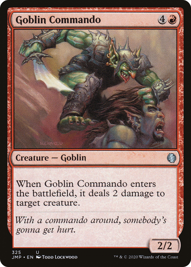 {C} Goblin Commando [Jumpstart][JMP 325]