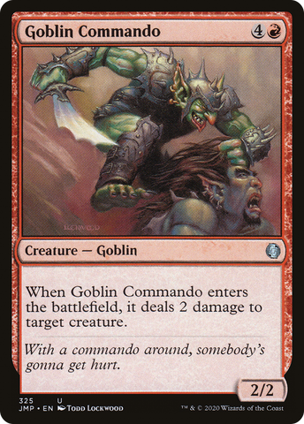 {C} Goblin Commando [Jumpstart][JMP 325]