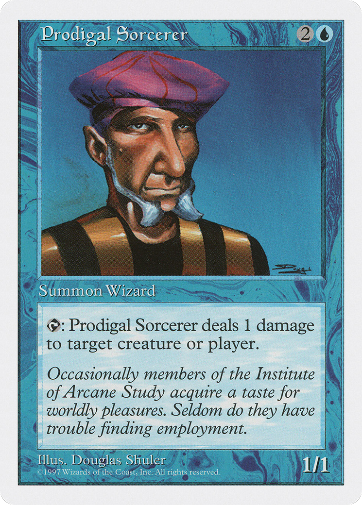 {C} Prodigal Sorcerer [Fifth Edition][5ED 112]