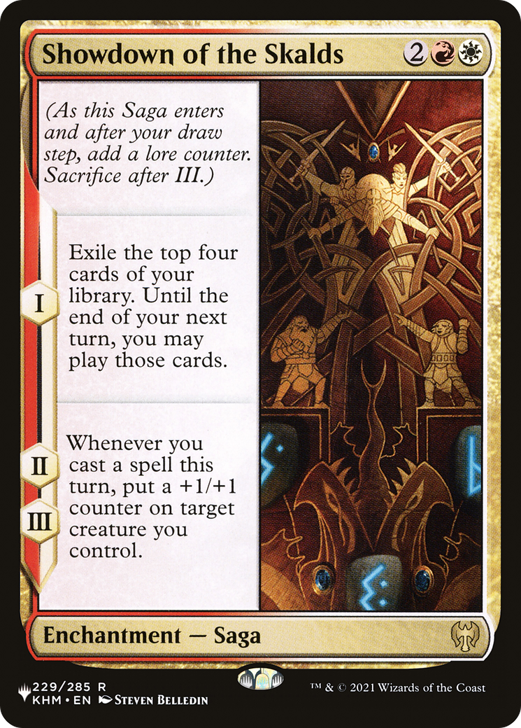 Showdown of the Skalds [LIST KHM-229]