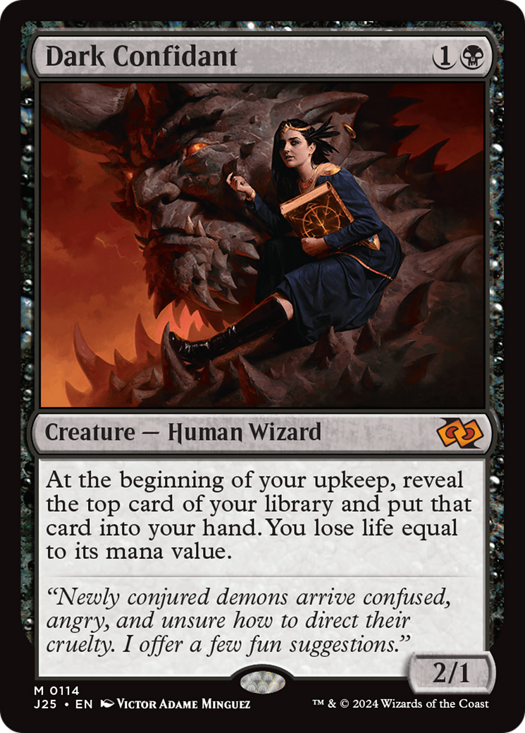 {R} Dark Confidant [Foundations Jumpstart][J25 114]