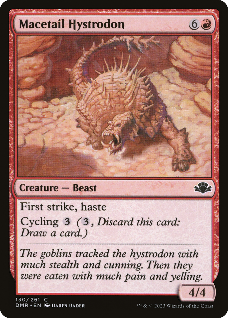 {C} Macetail Hystrodon [Dominaria Remastered][DMR 130]