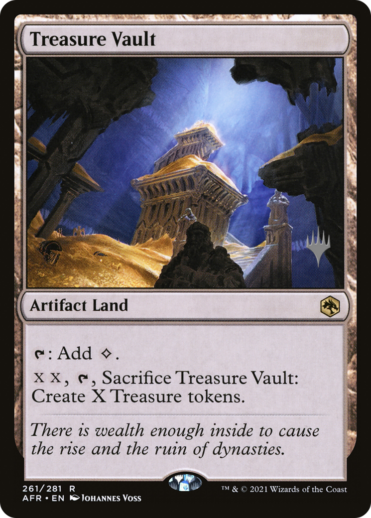 {R} Treasure Vault (Promo Pack) [Dungeons & Dragons: Adventures in the Forgotten Realms Promos][PP AFR 261]
