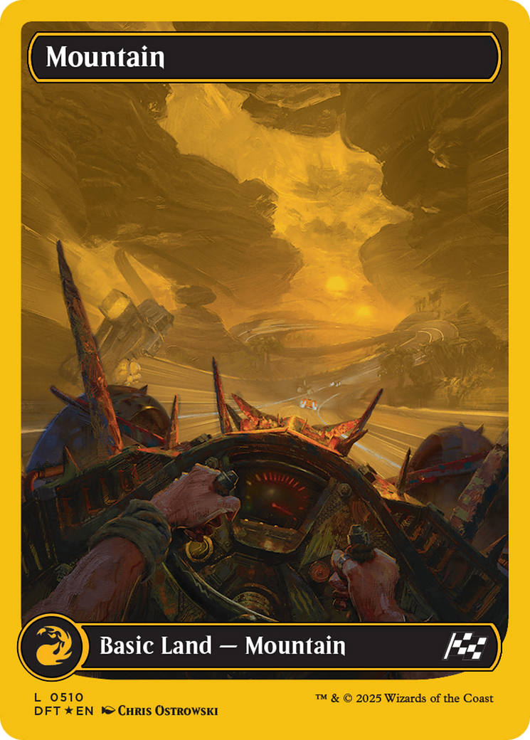 {B}[DFT 510] Mountain (0510) (First-Place Foil) [Aetherdrift]