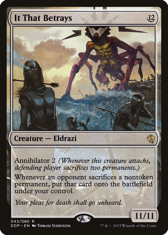 {R} It That Betrays [Duel Decks: Zendikar vs. Eldrazi][DDP 043]