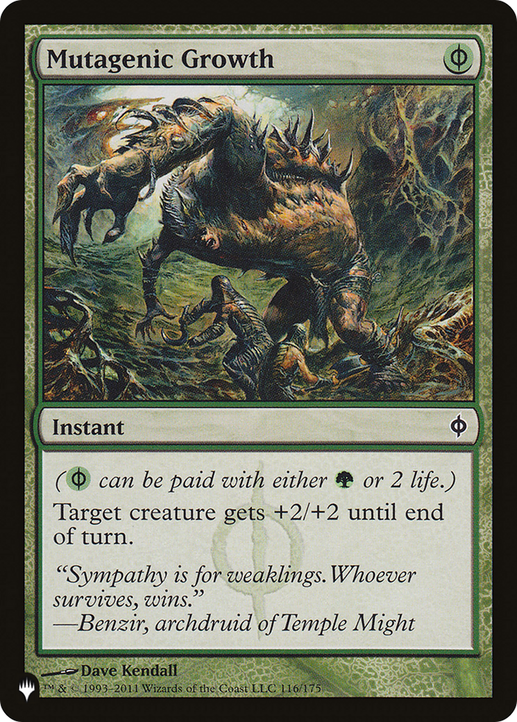 Mutagenic Growth [LIST 116/175]