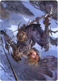 {A} Blackbloom Rogue Art Card [Zendikar Rising Art Series][AZNR 053]