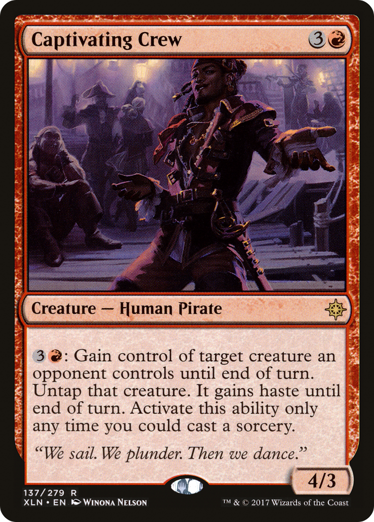 {R} Captivating Crew [Ixalan][XLN 137]