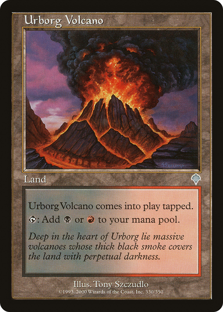 {C} Urborg Volcano [Invasion][INV 330]