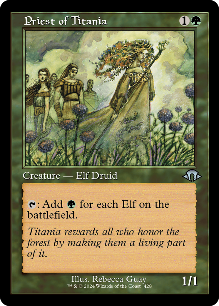 {C} Priest of Titania (Retro) [Modern Horizons 3][MH3 428]
