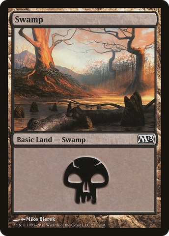 {B}[M13 239] Swamp (239) [Magic 2013]