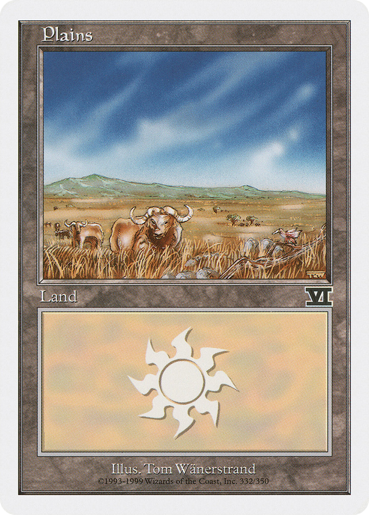 {B}[6ED 332] Plains (332) [Classic Sixth Edition]