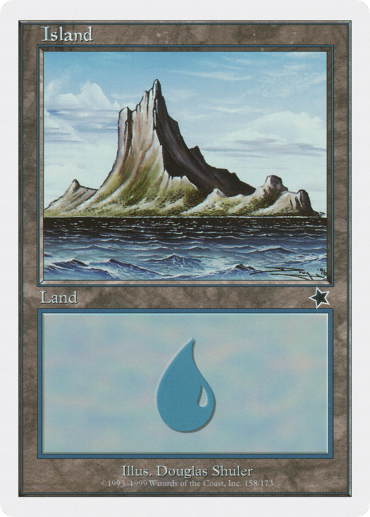{B}[S99 158] Island (158) [Starter 1999]