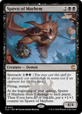 {R} Spawn of Mayhem [Ravnica: Clue Edition][CLU 122]