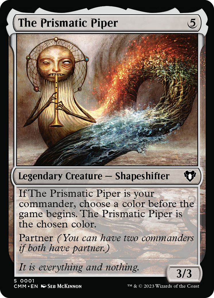 {C} The Prismatic Piper [Commander Masters][CMM 001]