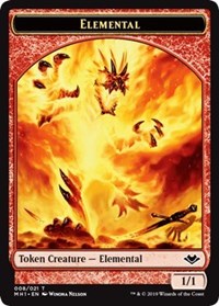 {T} Elemental (008) // Myr (019) Double-sided Token [Modern Horizons Tokens][TMH1 008]