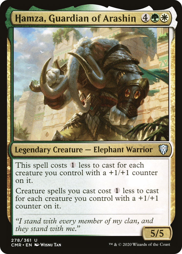 {C} Hamza, Guardian of Arashin [Commander Legends][CMR 278]