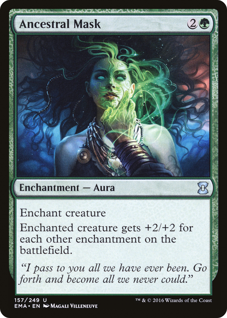 {C} Ancestral Mask [Eternal Masters][EMA 157]