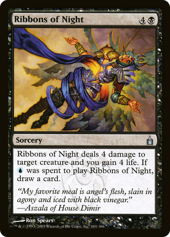 {C} Ribbons of Night [Ravnica: City of Guilds][RAV 101]