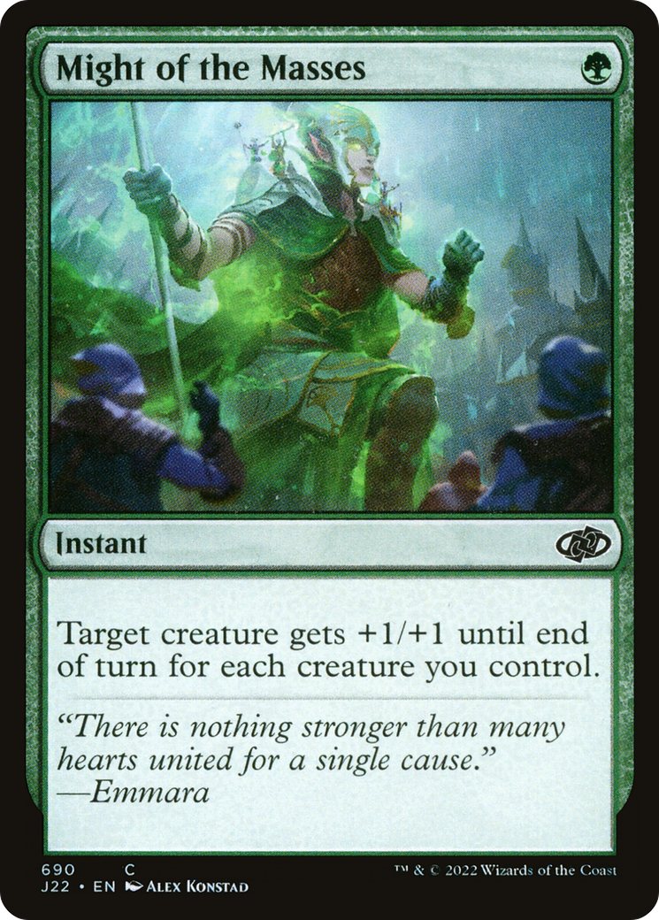 {C} Might of the Masses [Jumpstart 2022][J22 690]