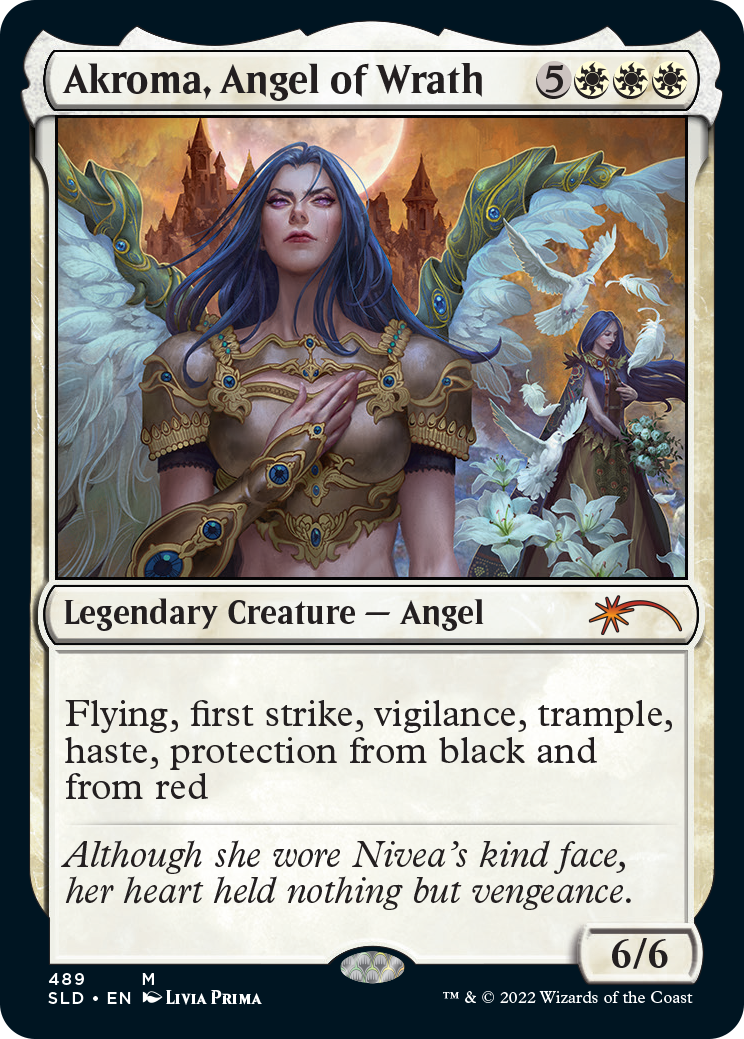 {R} Akroma, Angel of Wrath [Secret Lair Drop Series][SLD 489]