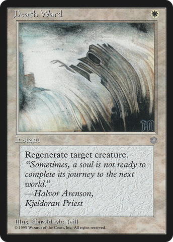 {C} Death Ward [Ice Age][ICE 019]