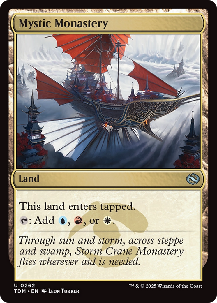 {@C} Mystic Monastery [Tarkir: Dragonstorm][TDM 262]