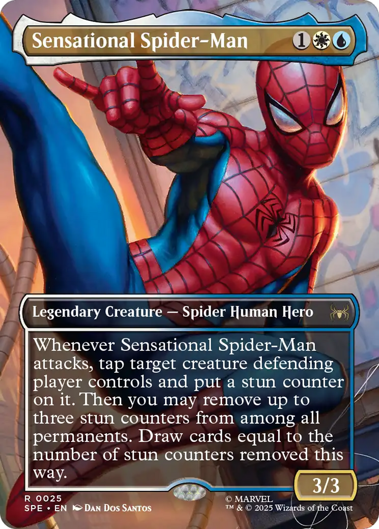 {@@ SPM R} Sensational Spider-Man (Borderless) [Marvel's Spider-Man: Eternal-Legal] [SPE 025]