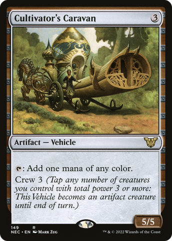{R} Cultivator's Caravan [Kamigawa: Neon Dynasty Commander][NEC 149]