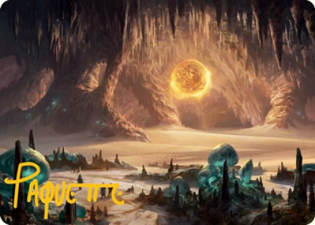 {A} Plains (265) Art Card (Gold-Stamped Signature) [Dungeons & Dragons: Adventures in the Forgotten Realms Art Series][GS AAFR 063]