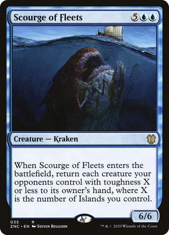 {R} Scourge of Fleets [Zendikar Rising Commander][ZNC 035]