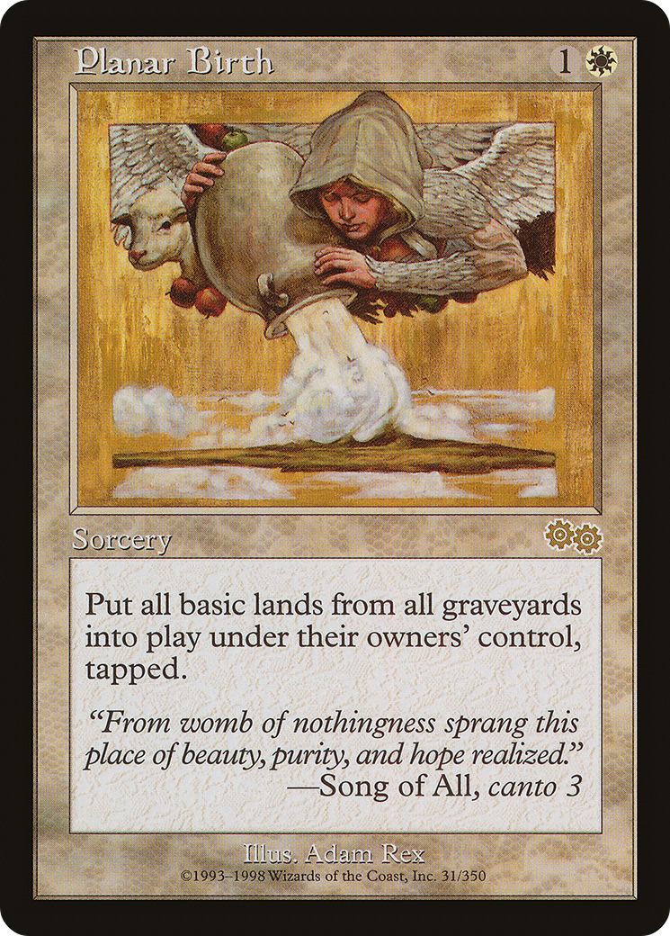 {R} Planar Birth [Urza's Saga][USG 031]
