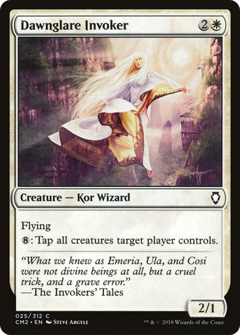 {C} Dawnglare Invoker [Commander Anthology Volume II][CM2 025]