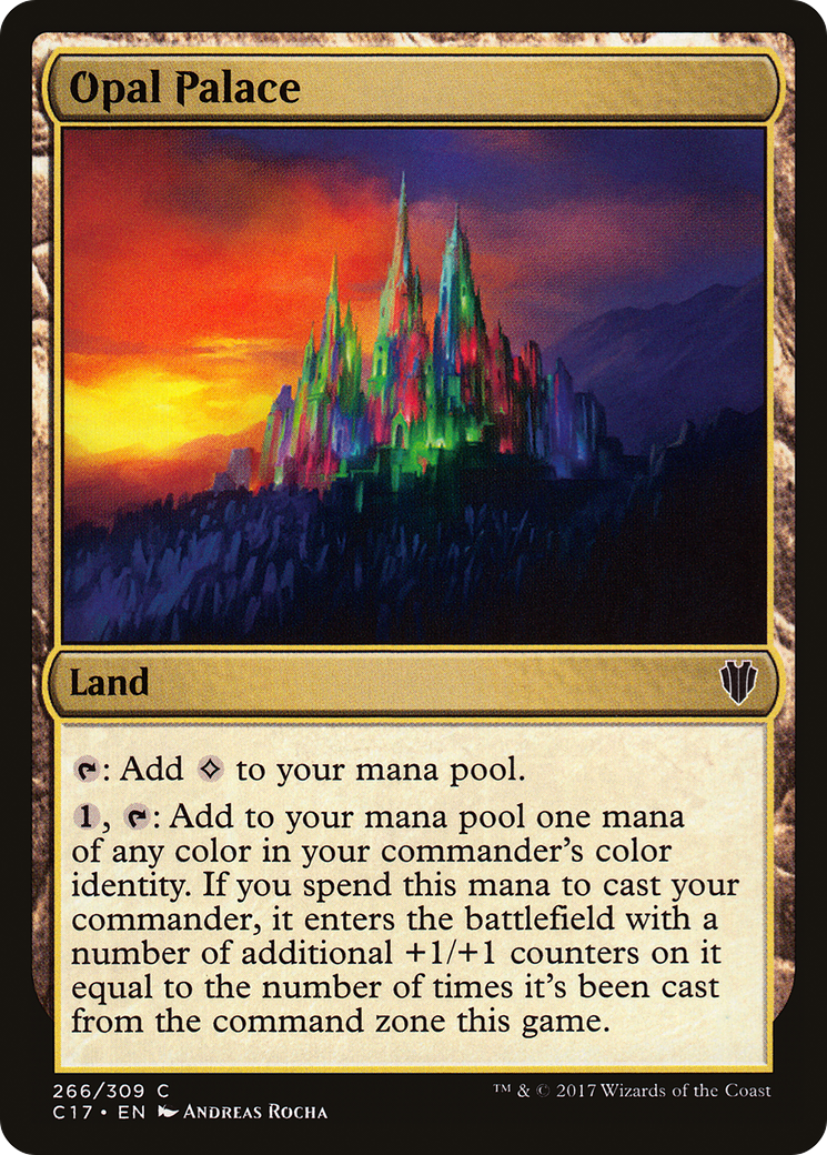 {C} Opal Palace [Commander 2017][C17 266]