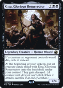 {R} Gisa, Glorious Resurrector [Innistrad: Midnight Hunt Prerelease Promos][PR MID 103]