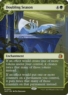 {R} Doubling Season [Wilds of Eldraine: Enchanting Tales][WOT 052]