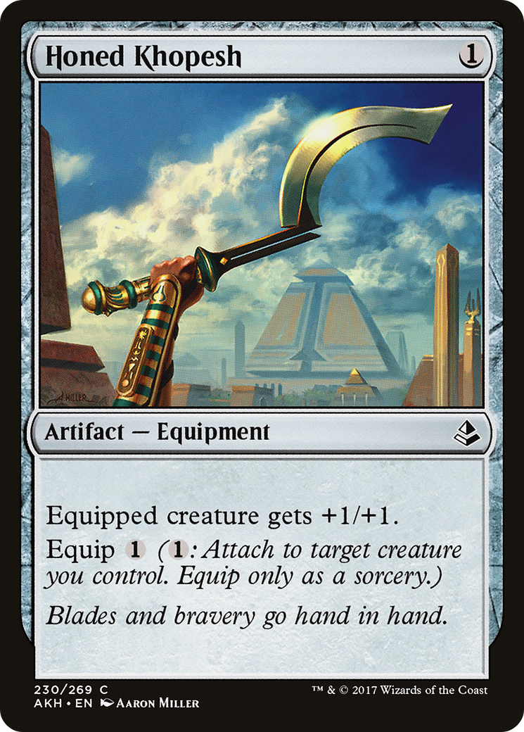 {C} Honed Khopesh [Amonkhet][AKH 230]